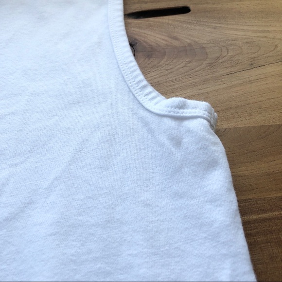 Wonder Nation White Tank Top Cotton Blend - Picture 3 of 7